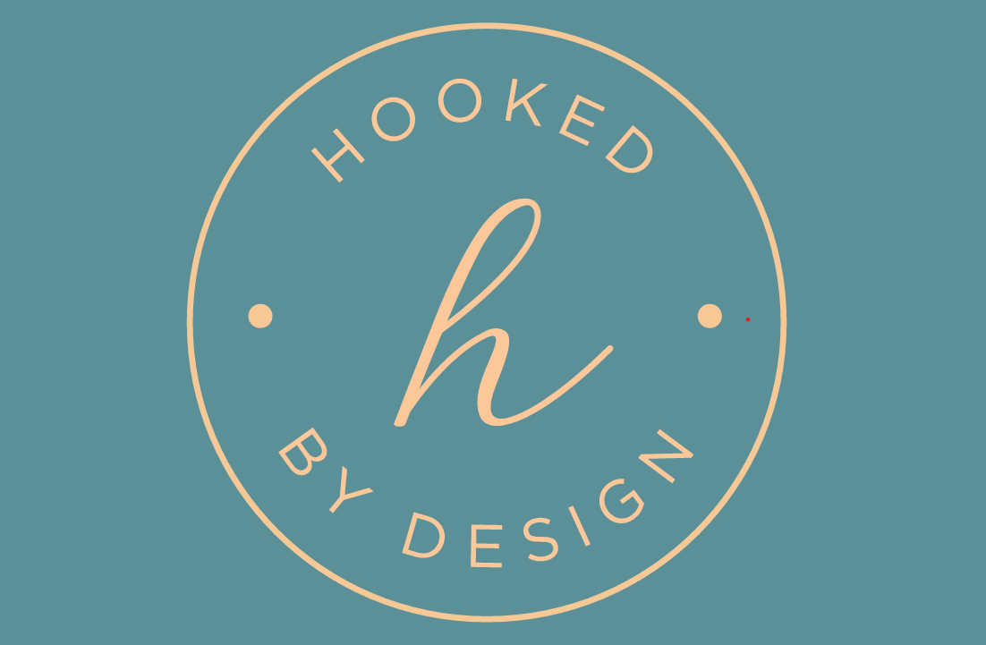 •	Hooked By Design Logo